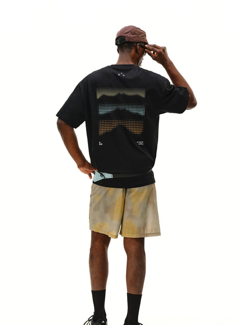 FPA Club Men's Dot Gradient Mountain Short-Sleeve T-Shirt-T-Shirts-FPA-Malaysia-Singapore-Australia-Hong Kong-Philippines-Indonesia-Bigbigplace.com