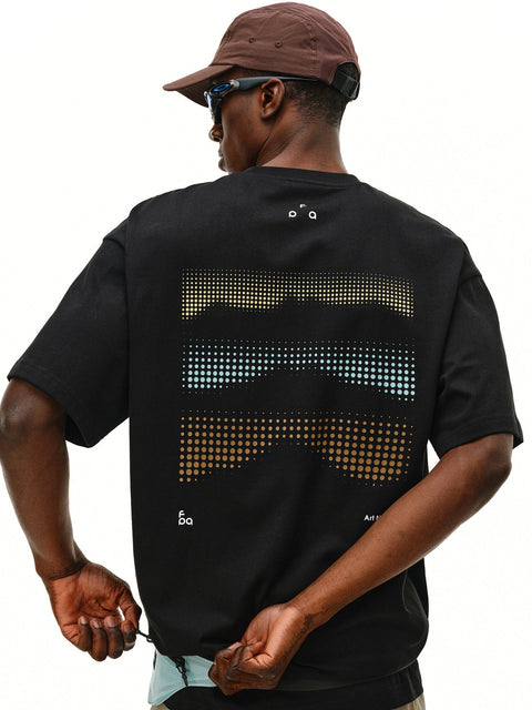 FPA Club Men's Dot Gradient Mountain Short-Sleeve T-Shirt-T-Shirts-FPA-Malaysia-Singapore-Australia-Hong Kong-Philippines-Indonesia-Bigbigplace.com