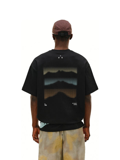 FPA Club Men's Dot Gradient Mountain Short-Sleeve T-Shirt-T-Shirts-FPA-Malaysia-Singapore-Australia-Hong Kong-Philippines-Indonesia-Bigbigplace.com