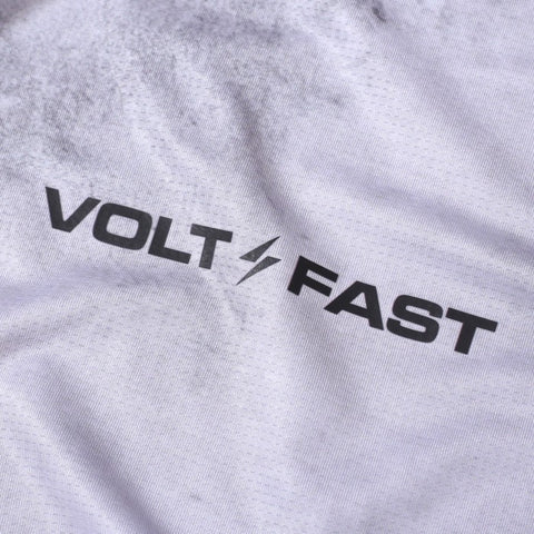 Volt And Fast Women's Bolt Sports Crop Top Tie Dye V1 Series - Lightning Grey-VoltandFast-Malaysia-Singapore-Australia-Hong Kong-Philippines-Indonesia-Bigbigplace.com