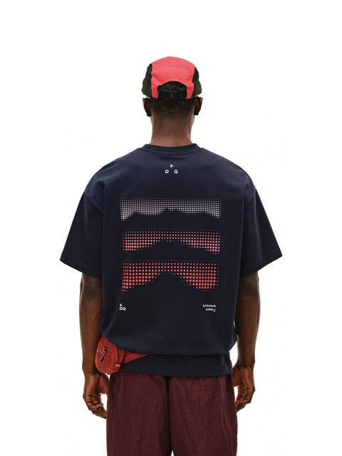 FPA Club Men's Dot Gradient Mountain Short-Sleeve T-Shirt-T-Shirts-FPA-Malaysia-Singapore-Australia-Hong Kong-Philippines-Indonesia-Bigbigplace.com