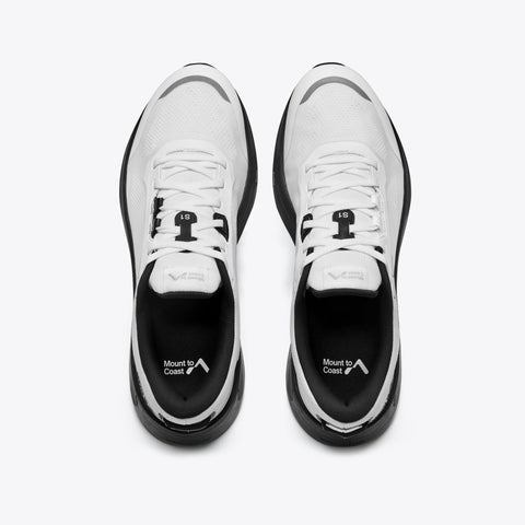 Mount To Coast Men's S1 (White & Black)-Mount to Coast-Malaysia-Singapore-Australia-Hong Kong-Philippines-Indonesia-Bigbigplace.com