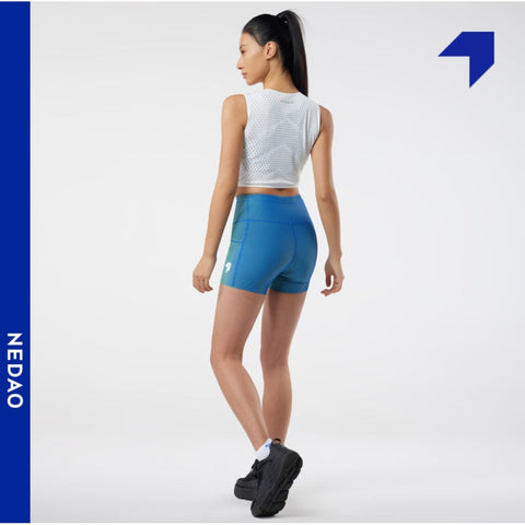 Nedao Women's VelocityX 1/4-Length Running Tights (4'' Inseam)-Running Tights-NEDAO-Malaysia-Singapore-Australia-Hong Kong-Philippines-Indonesia-Bigbigplace.com