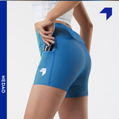 Nedao Women's VelocityX 1/4-Length Running Tights (4'' Inseam)-Running Tights-NEDAO-Malaysia-Singapore-Australia-Hong Kong-Philippines-Indonesia-Bigbigplace.com