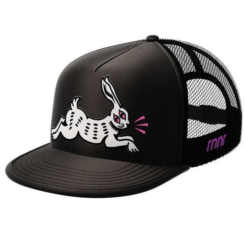 Rnnr Running Trucker Hat - All Luck Black-Rnnr-Malaysia-Singapore-Australia-Hong Kong-Philippines-Indonesia-Bigbigplace.com