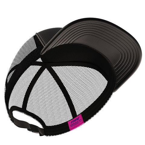 Rnnr Running Trucker Hat - All Luck Black-Rnnr-Malaysia-Singapore-Australia-Hong Kong-Philippines-Indonesia-Bigbigplace.com