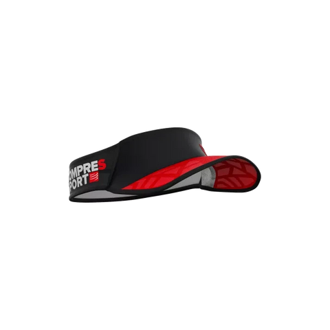 Compressport Spiderweb Ultralight Visor - Red/Black-Visors-Compressport-Malaysia-Singapore-Australia-Hong Kong-Philippines-Indonesia-Bigbigplace.com