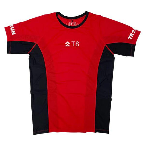 T8 Running Men's Iced Tee Red-Running Top-T8 Run-Malaysia-Singapore-Australia-Hong Kong-Philippines-Indonesia-Bigbigplace.com