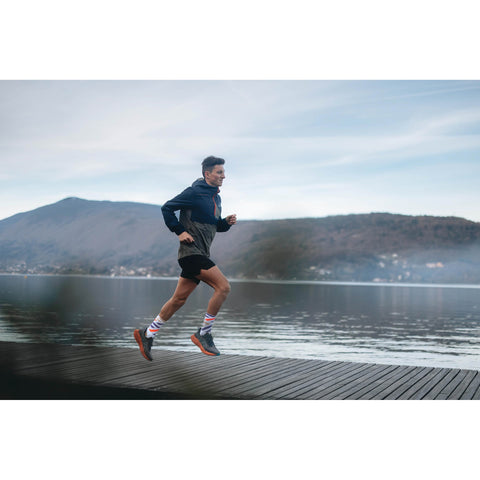 INCYLENCE RUNNING SOCKS - PLATFORMS WHITE PURPLE-Socks-INCYLENCE-Malaysia-Singapore-Australia-Hong Kong-Philippines-Indonesia-Bigbigplace.com