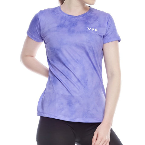 Volt and Fast Women's Bolt Running Jersey Tie Dye V1 Series - Violet-VoltandFast-Malaysia-Singapore-Australia-Hong Kong-Philippines-Indonesia-Bigbigplace.com