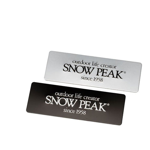 Snow Peak Metal Logo Stickers Set LETTER FES-158 (Snow Peak Festival 2022 Spring Limited Edition)-Others-Snow Peak-Malaysia-Singapore-Australia-Hong Kong-Philippines-Indonesia-Bigbigplace.com