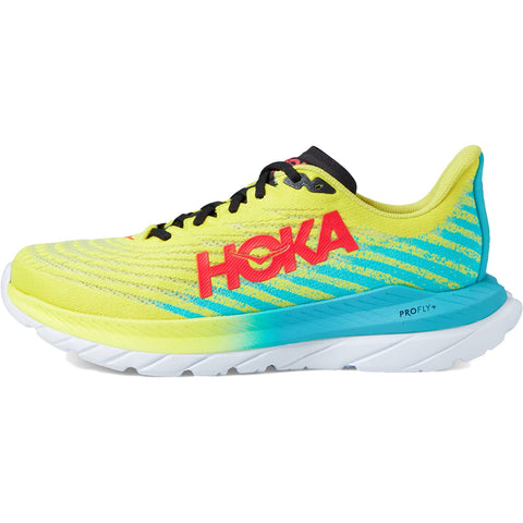 Hoka Men's Mach 5 (Evening Primrose/Scuba Blue)-Running Shoe-HOKA-Malaysia-Singapore-Australia-Hong Kong-Philippines-Indonesia-Bigbigplace.com