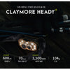 Claymore Heady+ Rechargeable Headlamp-Headlamp-Claymore-Malaysia-Singapore-Australia-Hong Kong-Philippines-Indonesia-Bigbigplace.com