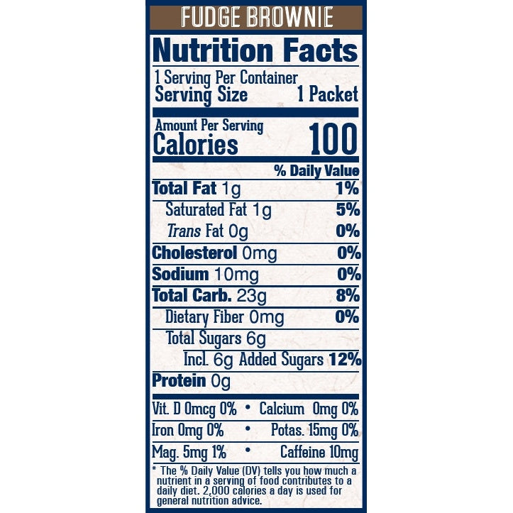 VFuel Ultra Endurance Gels Fudge Brownie