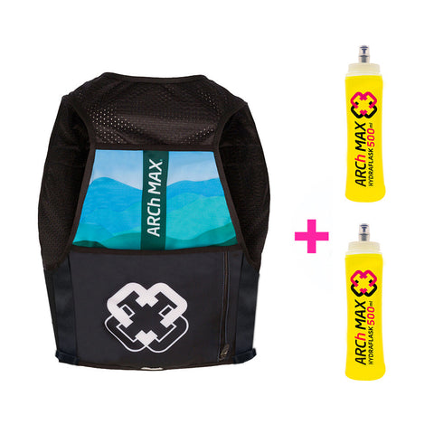 ARCh MAX Hydration Vest 6L Unisex Blue + 2 Hydraflask 500ml-HV-6 Unisex-ARCh MAX-Malaysia-Singapore-Australia-Hong Kong-Philippines-Indonesia-Bigbigplace.com