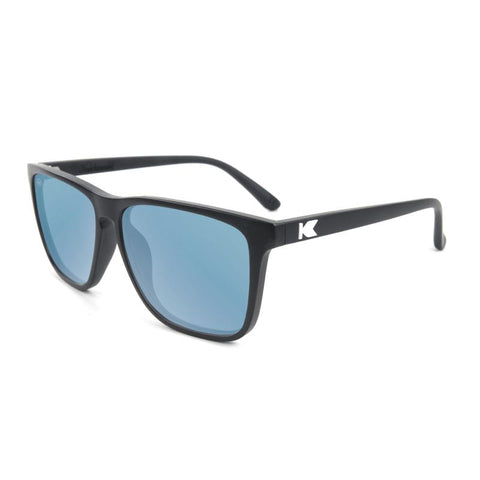 Knockaround Fast Lanes Sunglasses - Matte Black / Sky Blue-Sunglasses-Knockaround-Malaysia-Singapore-Australia-Hong Kong-Philippines-Indonesia-Bigbigplace.com