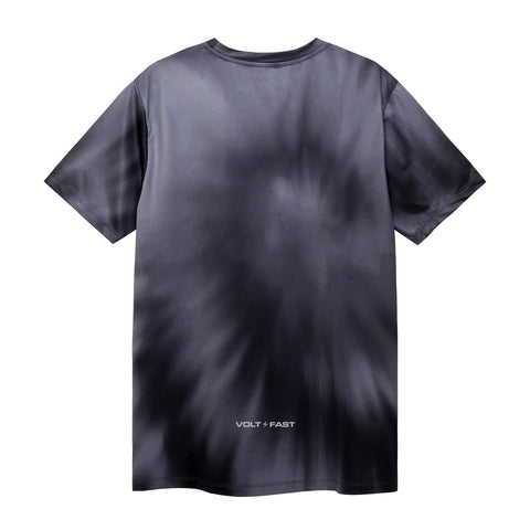 Volt and Fast Lightning Running Jersey Tie Dye Series V1-SL-Black-VoltandFast-Malaysia-Singapore-Australia-Hong Kong-Philippines-Indonesia-Bigbigplace.com