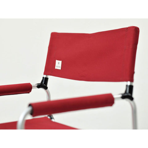 Snow Peak FD Folding Wide Chair Red LV-077RD-Outdoor Chairs-Snow Peak-Malaysia-Singapore-Australia-Hong Kong-Philippines-Indonesia-Bigbigplace.com