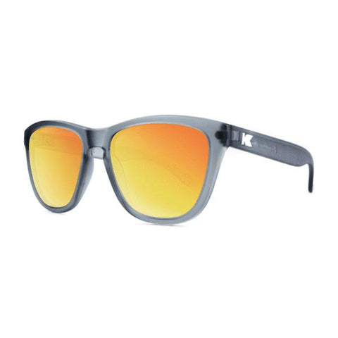 Knockaround Premiums Sunglasses - Frosted Grey / Red Sunset-Sunglasses-Knockaround-Malaysia-Singapore-Australia-Hong Kong-Philippines-Indonesia-Bigbigplace.com
