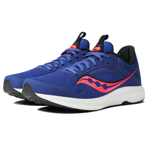 [Minor Color Fade] Saucony Men's Freedom 5 (Sapphire/Vizired)-Running Shoe-Saucony-Malaysia-Singapore-Australia-Hong Kong-Philippines-Indonesia-Bigbigplace.com