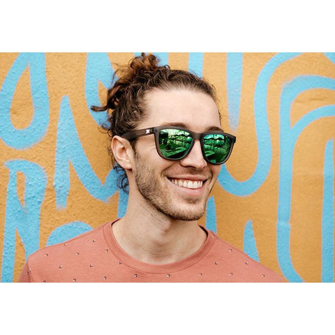 Knockaround Premiums Sunglasses - Frosted Grey / Green Moonshine-Sunglasses-Knockaround-Malaysia-Singapore-Australia-Hong Kong-Philippines-Indonesia-Bigbigplace.com