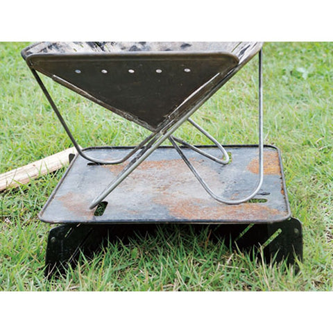 Snow Peak Pack & Carry Fireplace M/L Base Plate Stand ST-032BS-Outdoor Grill Accessories-Snow Peak-Malaysia-Singapore-Australia-Hong Kong-Philippines-Indonesia-Bigbigplace.com