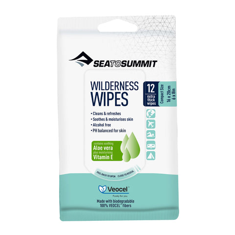 Sea To Summit Wilderness Wipes-Soaps & Cleansing Wipes-Sea to Summit-Malaysia-Singapore-Australia-Hong Kong-Philippines-Indonesia-Bigbigplace.com