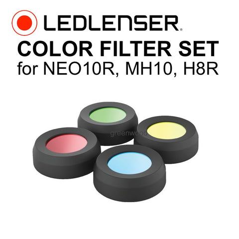 LEDLENSER Colour Filter Set 36mm (NEO10R, MH10, H8R)-Headlamp-LEDLENSER-Malaysia-Singapore-Australia-Hong Kong-Philippines-Indonesia-Bigbigplace.com