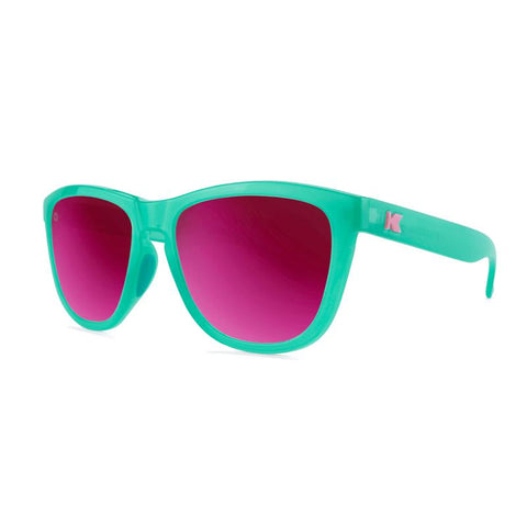 Knockaround Premiums Sport Sunglasses - Aquamarine/Fuchsia-Sunglasses-Knockaround-Malaysia-Singapore-Australia-Hong Kong-Philippines-Indonesia-Bigbigplace.com