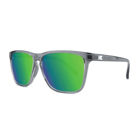 Knockaround Fast Lanes Sport Sunglasses - Clear Grey/Green Moonshine-Sunglasses-Knockaround-Malaysia-Singapore-Australia-Hong Kong-Philippines-Indonesia-Bigbigplace.com