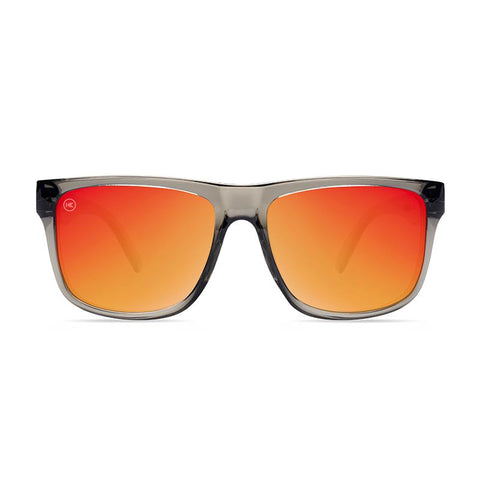Knockaround Torrey Pines Sport Sunglasses - Clear Grey / Red Sunset-Sunglasses-Knockaround-Malaysia-Singapore-Australia-Hong Kong-Philippines-Indonesia-Bigbigplace.com