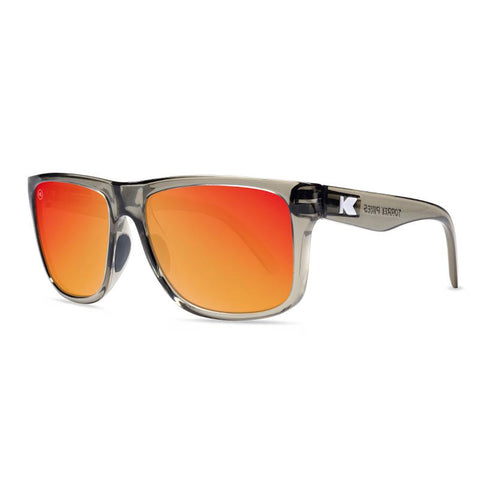 Knockaround Torrey Pines Sport Sunglasses - Clear Grey / Red Sunset-Sunglasses-Knockaround-Malaysia-Singapore-Australia-Hong Kong-Philippines-Indonesia-Bigbigplace.com