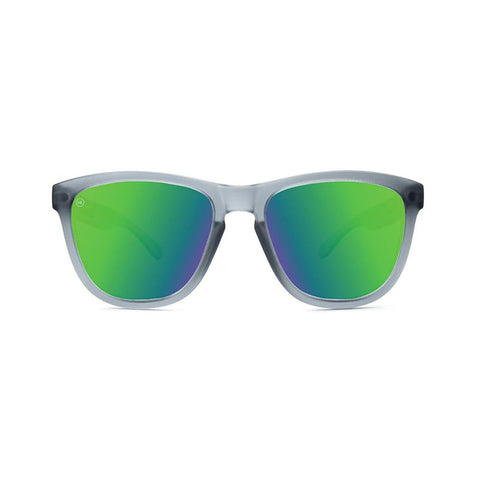 Knockaround Premiums Sunglasses - Frosted Grey / Green Moonshine-Sunglasses-Knockaround-Malaysia-Singapore-Australia-Hong Kong-Philippines-Indonesia-Bigbigplace.com