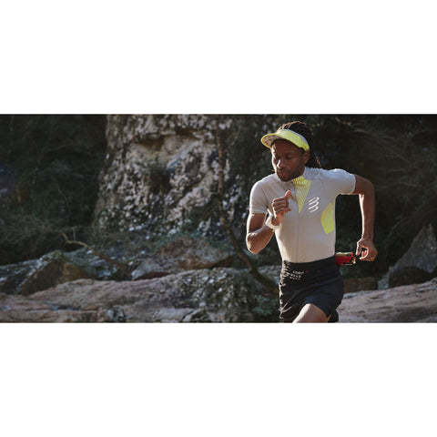 Compressport Visor Ultralight - Lime/Alloy-Visors-Compressport-Malaysia-Singapore-Australia-Hong Kong-Philippines-Indonesia-Bigbigplace.com