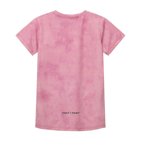 Volt and Fast Women's Bolt Running Jersey Tie Dye V1 Series - Pink-VoltandFast-Malaysia-Singapore-Australia-Hong Kong-Philippines-Indonesia-Bigbigplace.com