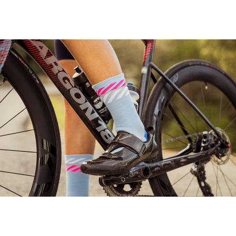 INCYLENCE MERINO LIGHT LANES WATER PINK-Socks-INCYLENCE-Malaysia-Singapore-Australia-Hong Kong-Philippines-Indonesia-Bigbigplace.com