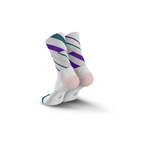 INCYLENCE ULTRALIGHT SOCKS - ANGLES PURPLE PETROL-Socks-INCYLENCE-Malaysia-Singapore-Australia-Hong Kong-Philippines-Indonesia-Bigbigplace.com