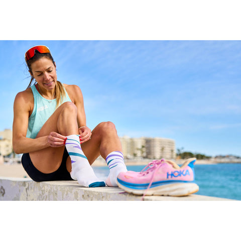 INCYLENCE ULTRALIGHT SOCKS - ANGLES PURPLE PETROL-Socks-INCYLENCE-Malaysia-Singapore-Australia-Hong Kong-Philippines-Indonesia-Bigbigplace.com