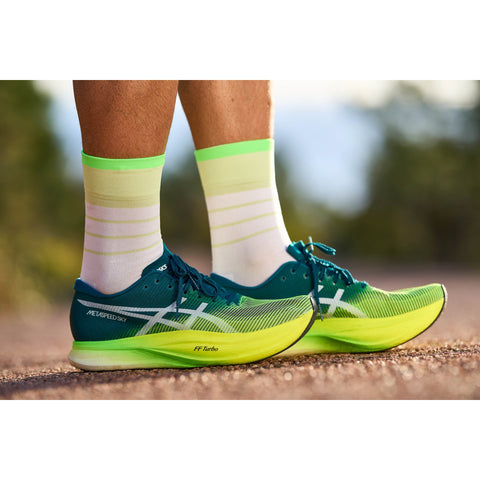 INCYLENCE ULTRALIGHT SOCKS - STRIPES V2 GREEN-Socks-INCYLENCE-Malaysia-Singapore-Australia-Hong Kong-Philippines-Indonesia-Bigbigplace.com