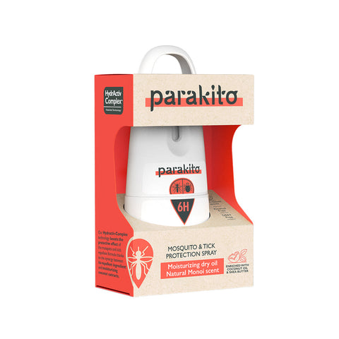 Parakito Mosquito & Tick Protection Spray - Moisturizing Dry Oil 75ml-Parakito-Malaysia-Singapore-Australia-Hong Kong-Philippines-Indonesia-Bigbigplace.com