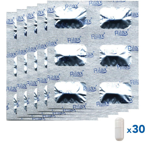 Rilax Natural Sleep Aid 24's + FREE 6's capsules (with Lactium & Suntheanine)-Rilax-Malaysia-Singapore-Australia-Hong Kong-Philippines-Indonesia-Bigbigplace.com