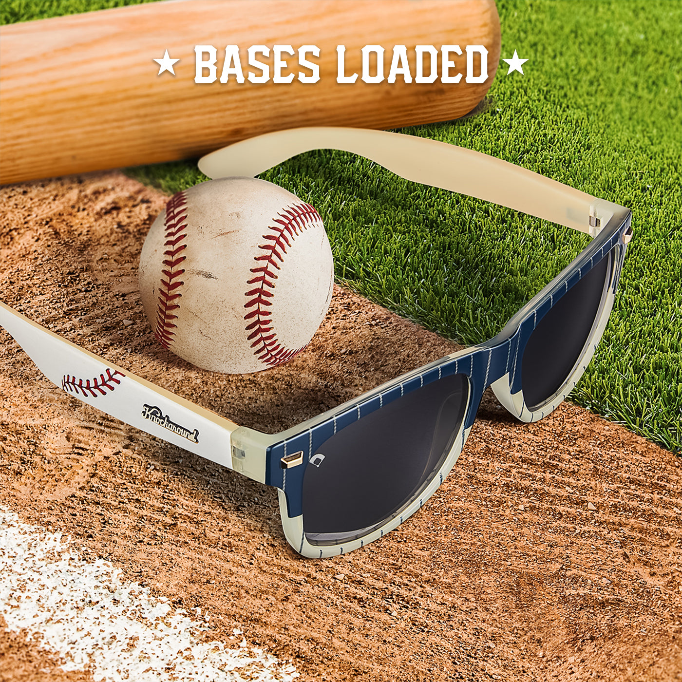 Knockaround Fort Knocks Sunglasses Bases Loaded (Limited Edition