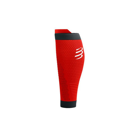 Compressport R2 3.0 Calf Sleeve - Red/Black-Compression-Compressport-Malaysia-Singapore-Australia-Hong Kong-Philippines-Indonesia-Bigbigplace.com