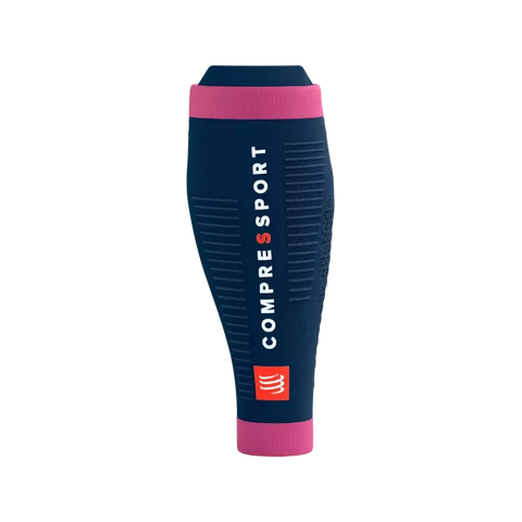 Compressport Calf Sleeve R2 3.0 - Mood Indigo/Magenta-Compressport-Malaysia-Singapore-Australia-Hong Kong-Philippines-Indonesia-Bigbigplace.com