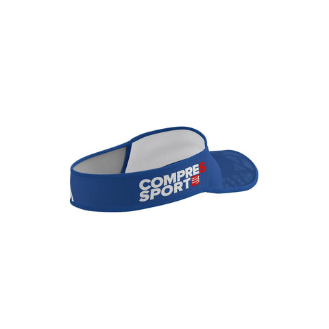 Compressport Spiderweb Ultralight Visor - Sodalite/White-Visors-Compressport-Malaysia-Singapore-Australia-Hong Kong-Philippines-Indonesia-Bigbigplace.com