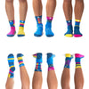 T8 Run Mix Match Socks-Socks-T8 Run-Malaysia-Singapore-Australia-Hong Kong-Philippines-Indonesia-Bigbigplace.com